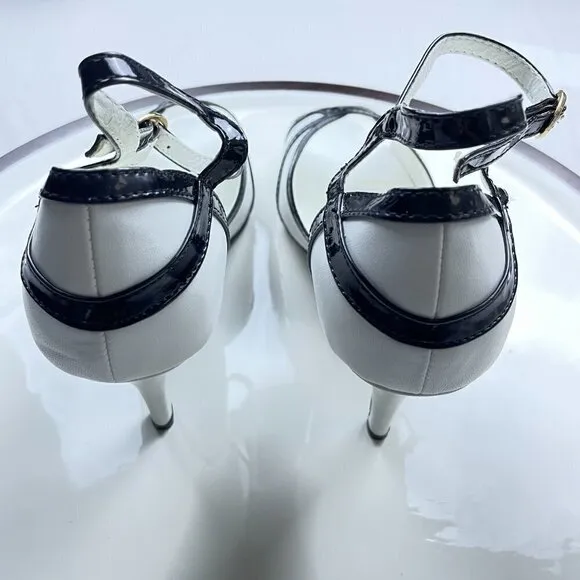 Getmorebeauty Women's B/W Shoes Size 42(11.5)