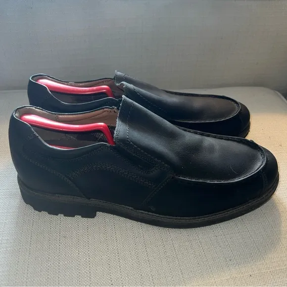 G.H. Bass Mens Black Slip On Darren Comfort Shoes Size 11M Casual Or Career