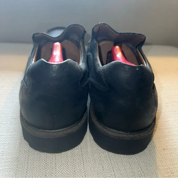 G.H. Bass Mens Black Slip On Darren Comfort Shoes Size 11M Casual Or Career