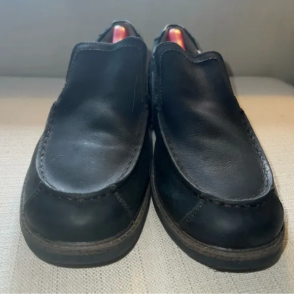 G.H. Bass Mens Black Slip On Darren Comfort Shoes Size 11M Casual Or Career