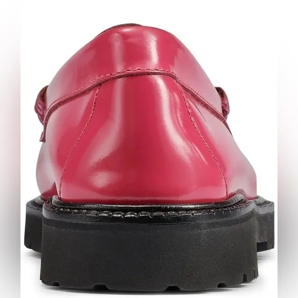 G.H.BASS | Women's Whitney Candy Lug Weejuns Loafer Shoes | Pink size 8 and 5