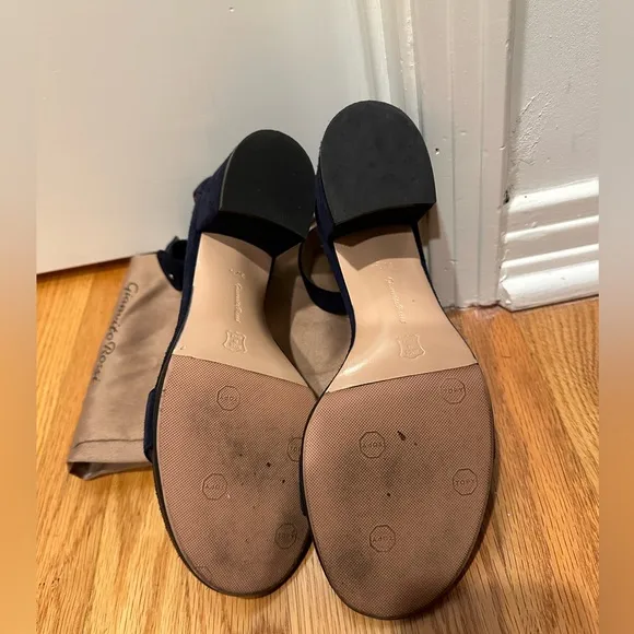 Gianvito Rossi Versila Suede Ankle-Strap Sandals