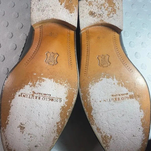 Giorgio Brutini LE GLOVE 2000 mens leather loafers shoes