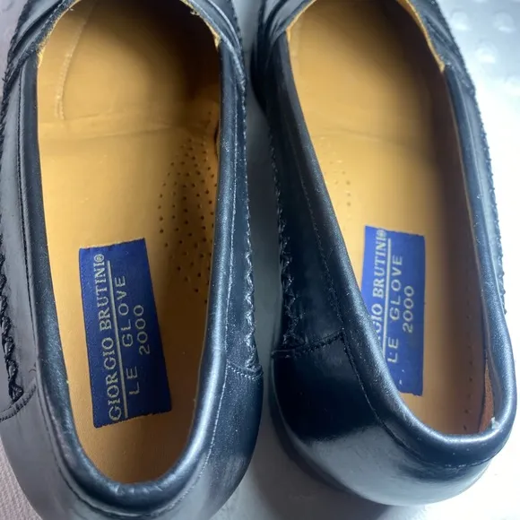 Giorgio Brutini LE GLOVE 2000 mens leather loafers shoes