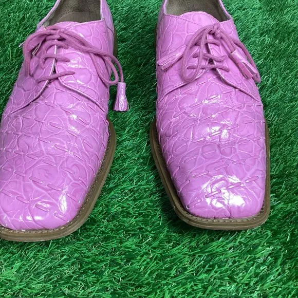 Giorgio Brutini Shoes Pink Patent Leather Loafer 10.5