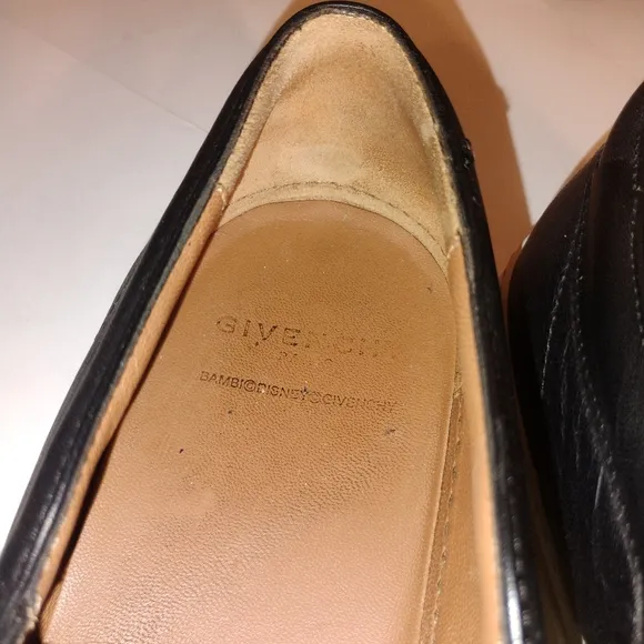 GIVENCHY Bambi Disney Women's Loafers Shoes Leather 40