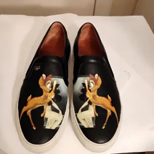 GIVENCHY Bambi Disney Women's Loafers Shoes Leather 40