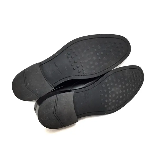 Gordon Rush Preston Black Leather Monk Strap Shoes