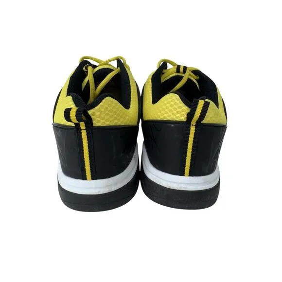 Gravity‎ Defyer Flexnet Running Shoes Mens 9 Black Yellow Three Spring System