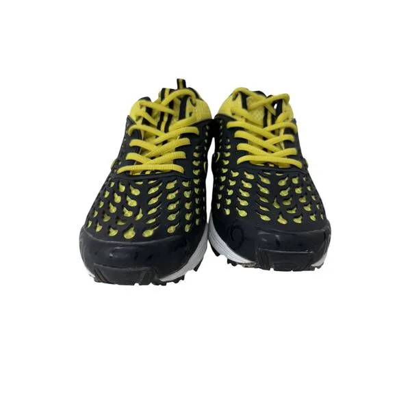 Gravity‎ Defyer Flexnet Running Shoes Mens 9 Black Yellow Three Spring System