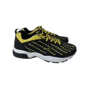 Gravity‎ Defyer Flexnet Running Shoes Mens 9 Black Yellow Three Spring System