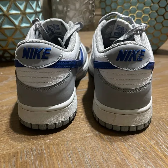 Gray and Blue Nike dunks!