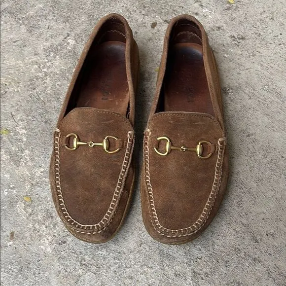 Gucci Suede loafers