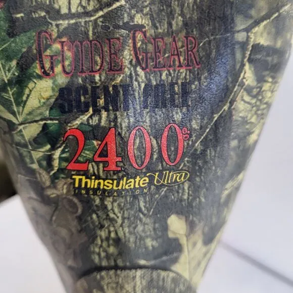 Guide Gear 2400 Gram 3M Thinsulate and Waterproof Real Tree Ankle Fit Boot Sz 11