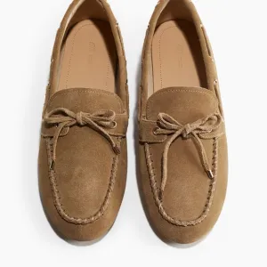 H&amp;M Tan Suede leather Loafers