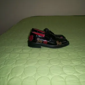 Handmade Italian Black Patent Leather Loafers