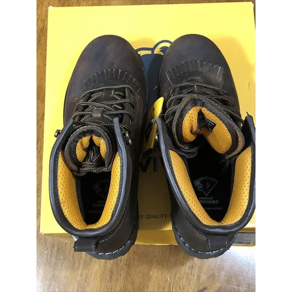 HERMAN SURVIVORS - SIZE:  8 - Dover Waterproof 6&quot; Steel Toe Work Boots