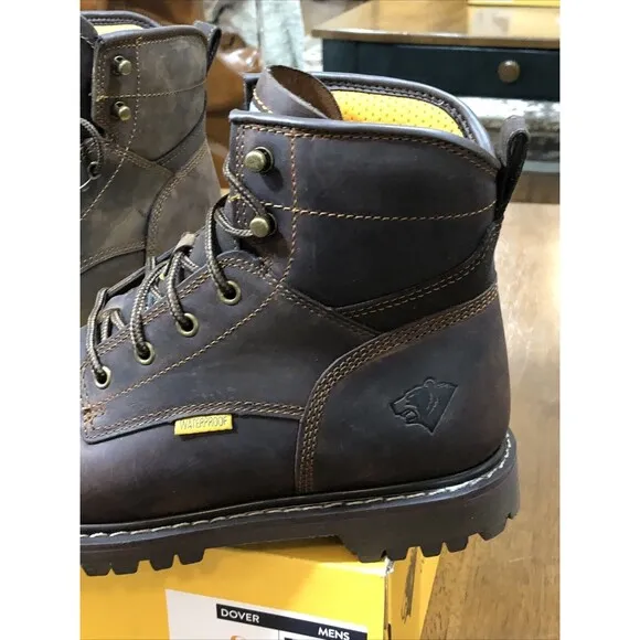 HERMAN SURVIVORS - SIZE:  8 - Dover Waterproof 6&quot; Steel Toe Work Boots