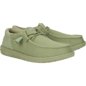 Hey Dude Wally Funk Mono 40011-337 Men's Olive Green Slip-On Casual Shoes NR9885