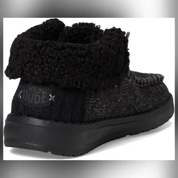 Hey Dude Youth Wendy Fold Brushed Cozy