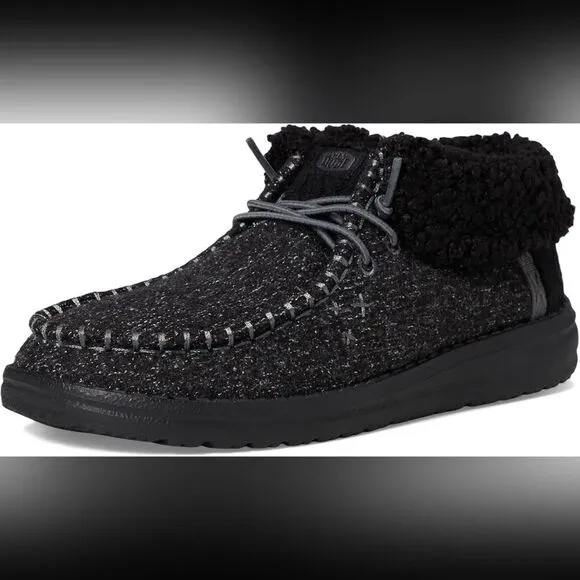 Hey Dude Youth Wendy Fold Brushed Cozy
