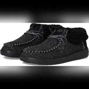Hey Dude Youth Wendy Fold Brushed Cozy