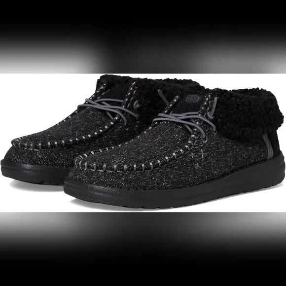 Hey Dude Youth Wendy Fold Brushed Cozy