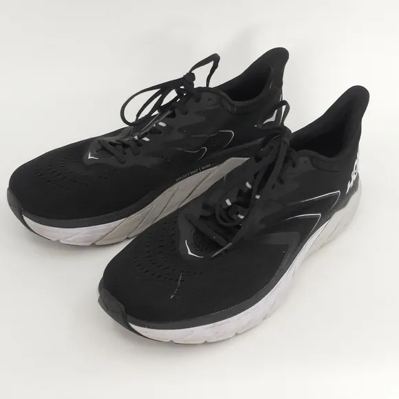 Hoka One One Arahi 5 Running Shoes Black White Men's 12D