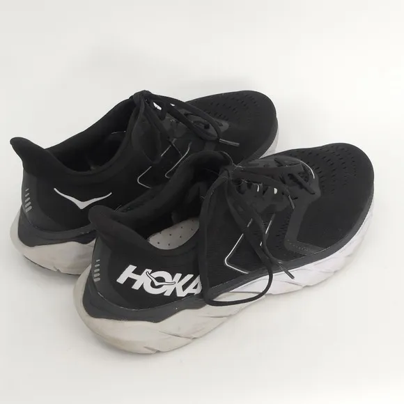 Hoka One One Arahi 5 Running Shoes Black White Men's 12D