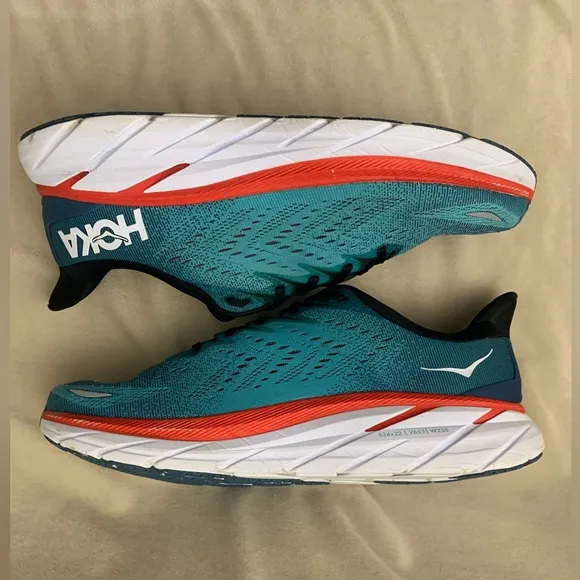 Hoka One One Clifton 8 Running Shoes Men’s Size 12.5D