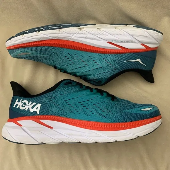 Hoka One One Clifton 8 Running Shoes Men’s Size 12.5D