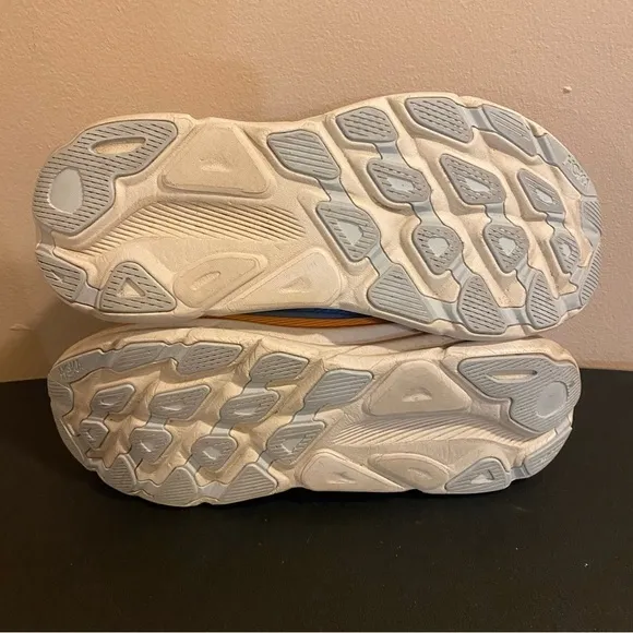 Hoka One One Clifton 9 Mens‎ 10.5D US Blue Running Shoes Sneakers 1127895