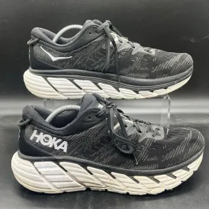 Hoka One One Gaviota 4 Black White Mens Size 11 1123198 athletic running casual