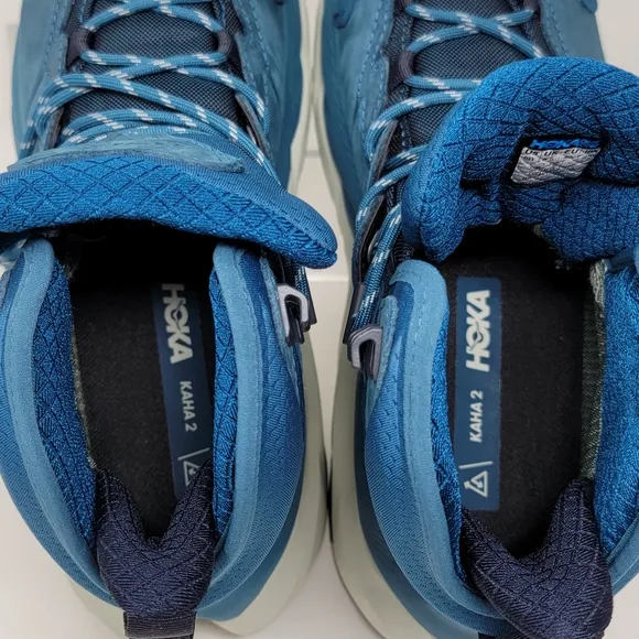 Hoka One One Kaha 2 GTX Hiking Shoes Women's Sz 9B Blue Shade 1123156 BCBGR New