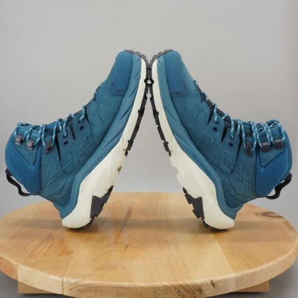 Hoka One One Kaha 2 GTX Mid Womens Size 7 Shoes Blue Coral Hiking Trail NEW