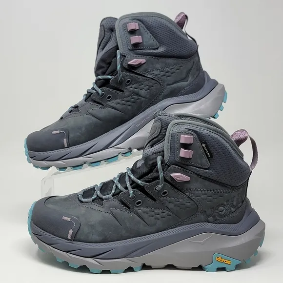 Hoka One One Kaha GTX Mid 1123156-CCSH Women's Size 8.5 Vibram Hiking Shoes New
