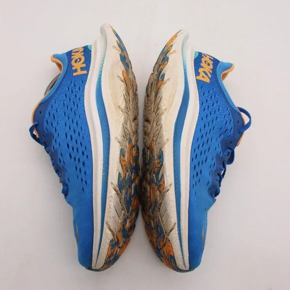 Hoka One One Kawana Running Shoes Mens 10 D Blue Sneakers Trainers 1123163 CSBB