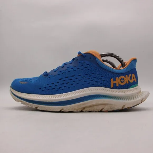 Hoka One One Kawana Running Shoes Mens 10 D Blue Sneakers Trainers 1123163 CSBB