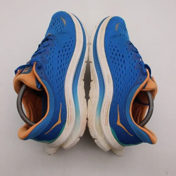 Hoka One One Kawana Running Shoes Mens 10 D Blue Sneakers Trainers 1123163 CSBB
