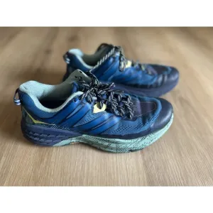 Hoka One One Speedgoat women's shoes size 10 Blue Running