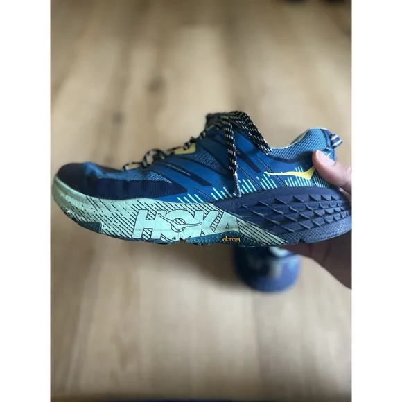 Hoka One One Speedgoat women's shoes size 10 Blue Running