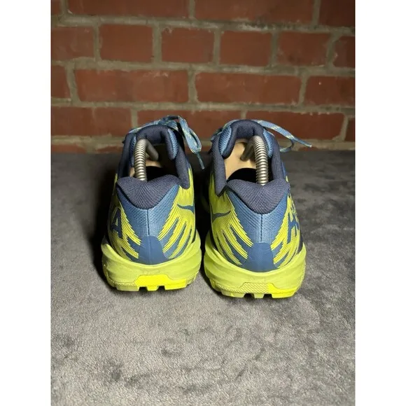 Hoka One One Torrent 3 Trail Hiking Athletic Running Shoes Blue Mens Size 8.5 D