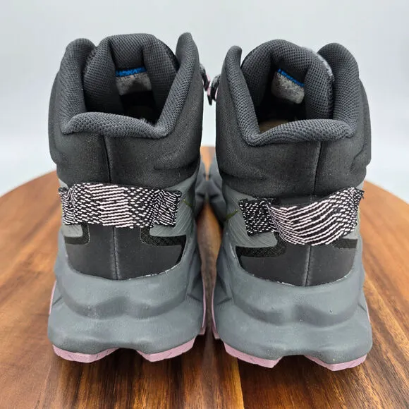 Hoka One One Trail Code GTX Shoes Women's 6.5 B Black Castlerock Hiking Trail