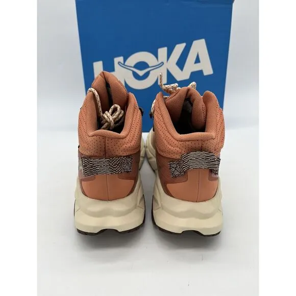 Hoka One One Trail Code GTX Womens Size 6 B Hiking Shoes Sun Baked Shortbread