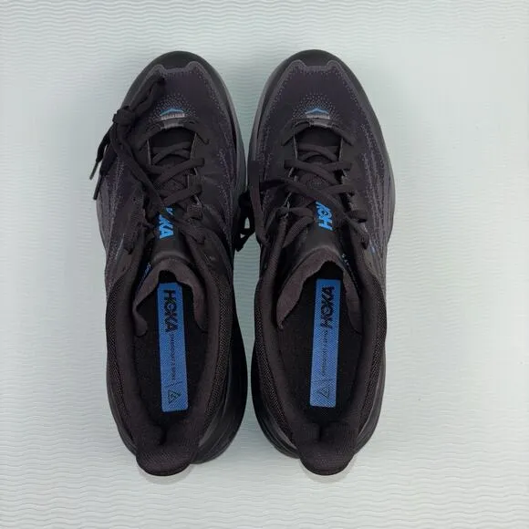 Hoka Speedgoat 5 GTX Gore-Tex Black Hiking Trail Shoes Men's 11.5D 1133550 BBLC