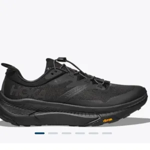 HOKA Transport GTX Men's Black Running Shoes size 10D