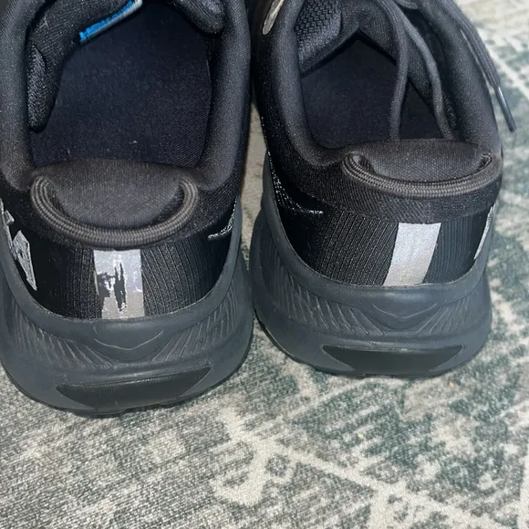 HOKA Transport GTX Men's Black Running Shoes size 10D