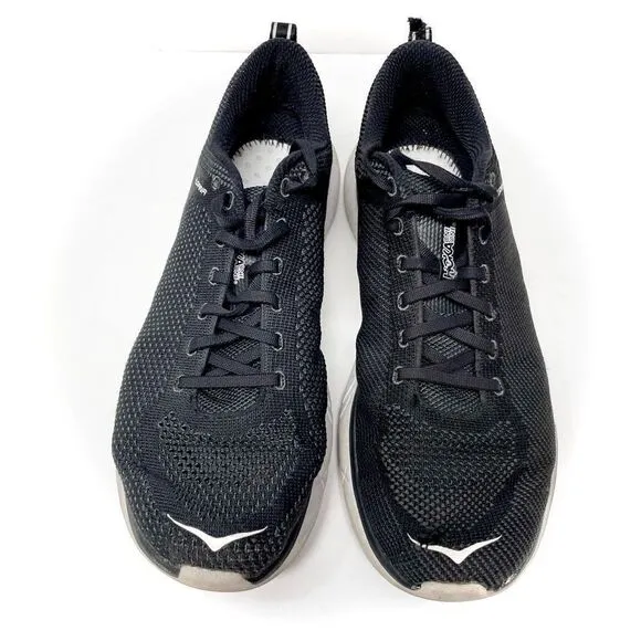 Hoka One One Hupana 2 Men’s Black Running Shoes Size 12.5