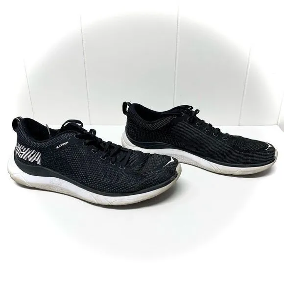 Hoka One One Hupana 2 Men’s Black Running Shoes Size 12.5