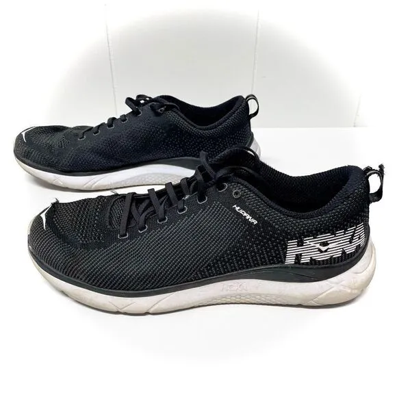 Hoka One One Hupana 2 Men’s Black Running Shoes Size 12.5